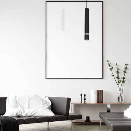 Lampa wisząca JOKER BLACK 1xGU10 czarna