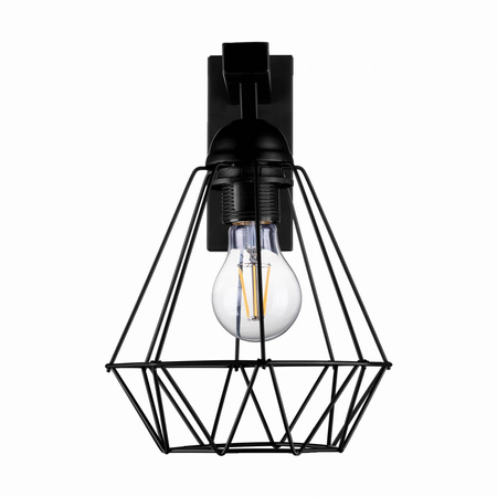 Kinkiet ścienny loft druciana DIAMENT
