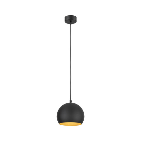 Lampa wisząca ZOE Black 1xE27 S