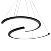 Lampa sufitowa ścienna biało-czarna 4x40W regulowana Zumba Candellux 94-72153