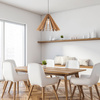 Lampa wisząca ERIS Wood 1xE27 1xE27