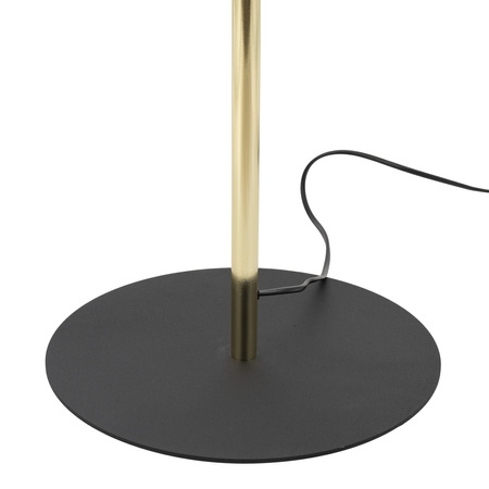 Lampa podłogowa UMBERTO Linen/Gold 1xE27