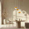 Lampa wisząca BONO OCHRA 3xG9