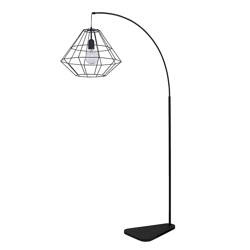 Lampa podłogowa DIAMOND Black 1xE27