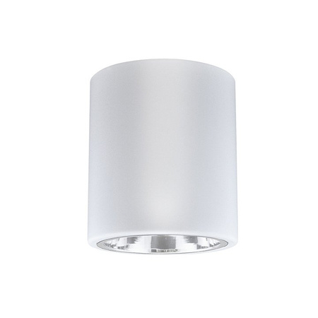 Oprawa sufitowa natynkowa biała tuba Downlight Ø 10cm