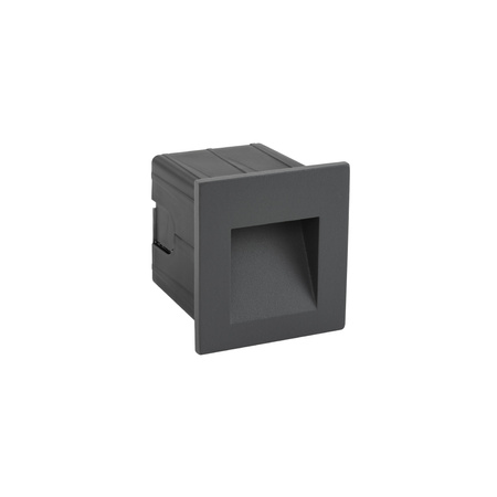 Nowodvorski Lampa ścienna zewnętrzna podtynkowa grafitowa STEP LED 