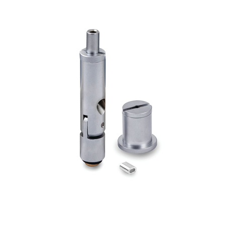 Kluś Zestaw mocowań RD-4, srebrny, mosiądz