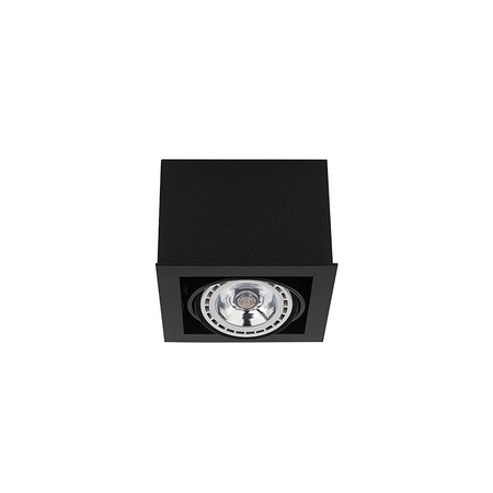 Nowodvorski Lampa sufitowa czarna BOX ES111 