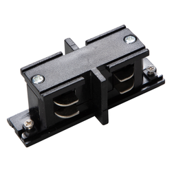 Łącznik Szynoprzewodu Track Czarny 3-Obwodowy Typ: Prosty Mini