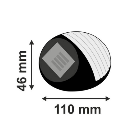 Lampa solarna Led SCHODOWA ZK8044 2xCW 0,12W, -24szt.
