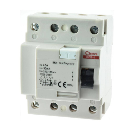Wyłącznik R-P 4P  30mA AC 40A