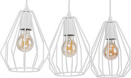Lampa wisząca BRYLANT White 3xE27 listwa