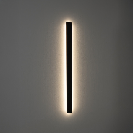 Kinkiet COMMA LED M 118cm 3000K czarny Nowodvorski 11877