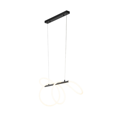 Tk Lighting FLEXI LED BLACK 36 W lampa wisząca 