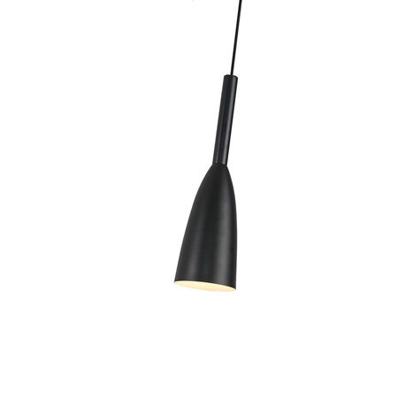 Solin lampa wisząca czarna LP-181/1P BK