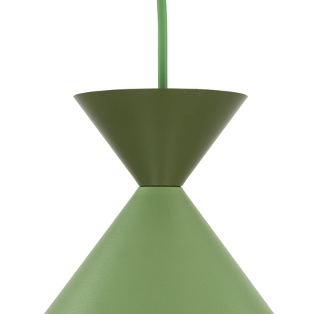 LAMPA WISZĄCA MATTEO PEAPOD GREEN 1XE27  L