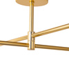 Lampa sufitowa SARIUS Gold 4xG9