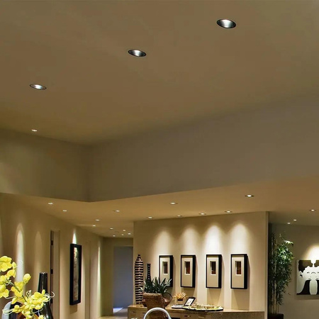 Oprawa Downlight V-TAC SAMSUNG CHIP 20W Czarna Uchylna VT-2-13 6400K 1780lm 5 Lat Gwarancji