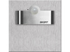 Oprawa schodowa z czujnikiem ruchu i zmierzchu Tango Short LED PIR 120 Skoff 2,4W 230V AC szlif inox b. ciepła