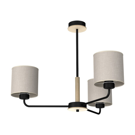 Żyrandol lampa sufitowa ATLANTA 3xE27 LEN