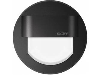 Oprawa schodowa Rueda LED Light Skoff 1,8W 230V AC czarny mat b. ciepła