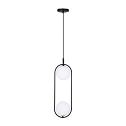Cordel zwis 2X28W G9 czarny 32-10155