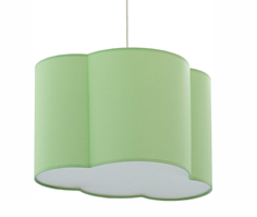 Lampa wisząca CLOUD Miętowy palstelowy 1xE27