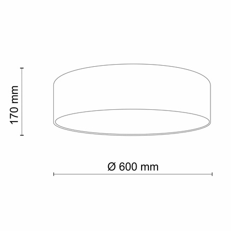 Lampa sufitowa EARTH 4xE27