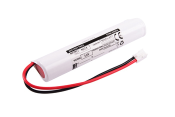 Pakiet akumulatorów NiCd 3,6V 2000mAh HT do oprawy Orion II 3H 150 MT /MT LT /AT / AT LT/ CT / CT LT - L129 x Ø23 / 96004