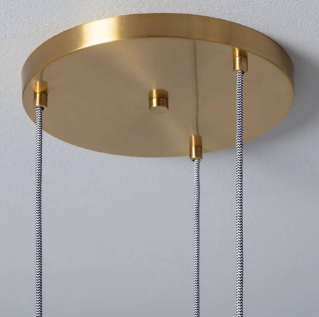 Lampa Wisząca ze Szkła Tri Wilde 3xE27