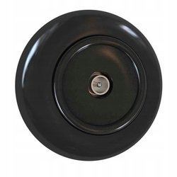 Gniazdo antenowe pojedyncze z ramką Retro czarne