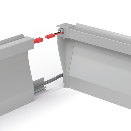 Kluś Listwa OS, biały, PCV