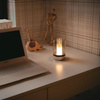 Lampka Nocna Światło Świecy V-TAC 3W LED Ładowanie USB Ściemnianie Złota 