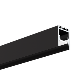 Profil aluminiowy do LED PDS-ZMG Kluś czarny anodowany 3m
