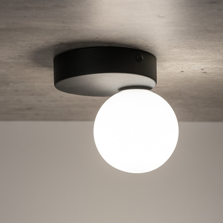 Lampa sufitowa BIANCA Black 1xG9