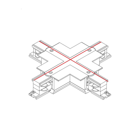 Nowodvorski Złączka CTLS RECESSED POWER X CONNECTOR 