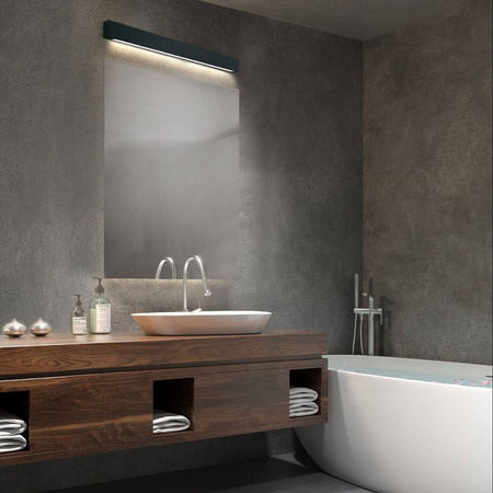 Lampa sufitowa Ibros XL 36W CCT 1xLED czarna IP44 LP-7001/1C BK 120 36 CCT