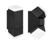 Oprawa architektoniczna Twinda Duo LED 12W czarny