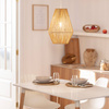 Naturalna lampa wisząca E27 Boho Trilla