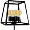 Lampa podłogowa FINLAND Czarna E27x4