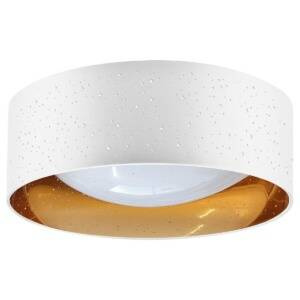 Plafon LED TULUZA biało-złoty 18W 4000K