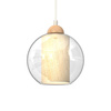 Lampa wisząca TELA 1xE27 fi20 szkło
