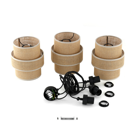 Lampa wisząca Calisto JUTA 3xE27 