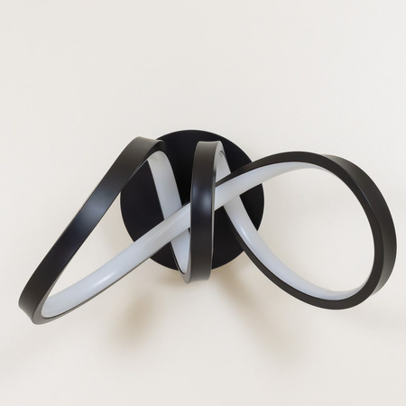 Kinkiet TESORO BLACK 15W LED