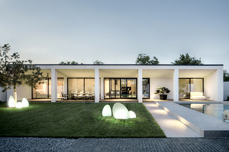 Nowodvorski Lampa ogrodowa kamień STONE M 1xE27 10580