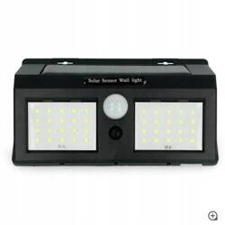 Kinkiet solarny LED z czujnikiem ruchu i czujnikiem zmierzchu 6500K