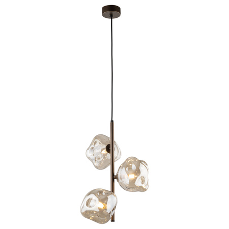 LAVA BROWN LAMPA WISZĄCA 3xG9