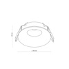 Oczko EYE Aluminiowe Czarne