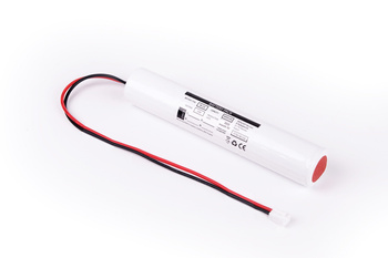 Pakiet akumulatorów NiCd 3,6V 4000mAh HT do opraw Wars Panel 2W 3H / PRIMUS TEC 6-36 3h - L186 x Ø35 / 40159