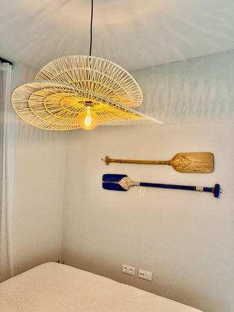 Light prestige Raya wisząca rattan naturalna LP-2704/1P NT